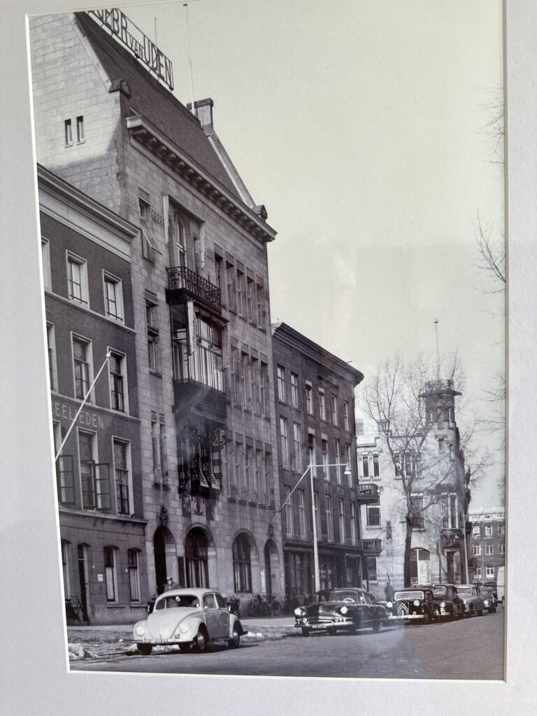 Historisch archiefbeeld van de gevel